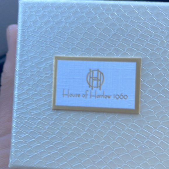 House of Harlow 1960 with CZ hoops. New - Picture 5 of 6